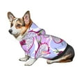 thumbnail image 7 of Honeii Dragon Fruit Print Small Dog Hoodies Pet Hooded Sweatshirts Fall Winter Puppy Cat Sweaters Warm Clothes for Small Dogs Outfits Costume-XX-Large, 7 of 7