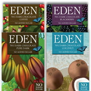 Eden 70% Dark Chocolate - 4 Bar Sampler