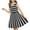 Black, variant on Ashirexll Summer Dresses for Teens, Girls Dresses Size 10-12, Girls' Summer Dress for 3-14 Casual Sleeveless Round Neck Dress Striped Style Waist Cinched Children's Dress