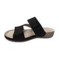 thumbnail image 2 of Sandalias de playa de cuña con punta abierta y huecos cómodos para vacaciones de ocio para mujer Wmkox8yii  ytu3277, 2 of 3