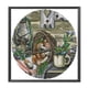 thumbnail image 1 of Cuadros Decorativos Punto de cruz parcial 14CT algodón DIY hongo impreso bordado (H956) Ehuebsd embutido en tela, 1 of 1