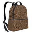 thumbnail image 2 of Zufioo Leopard Print Fashion Large Capacity Backpack, Zippered Multi-compartment Travel Work Campus Lightweight Backpack, Unisex, 2 of 5