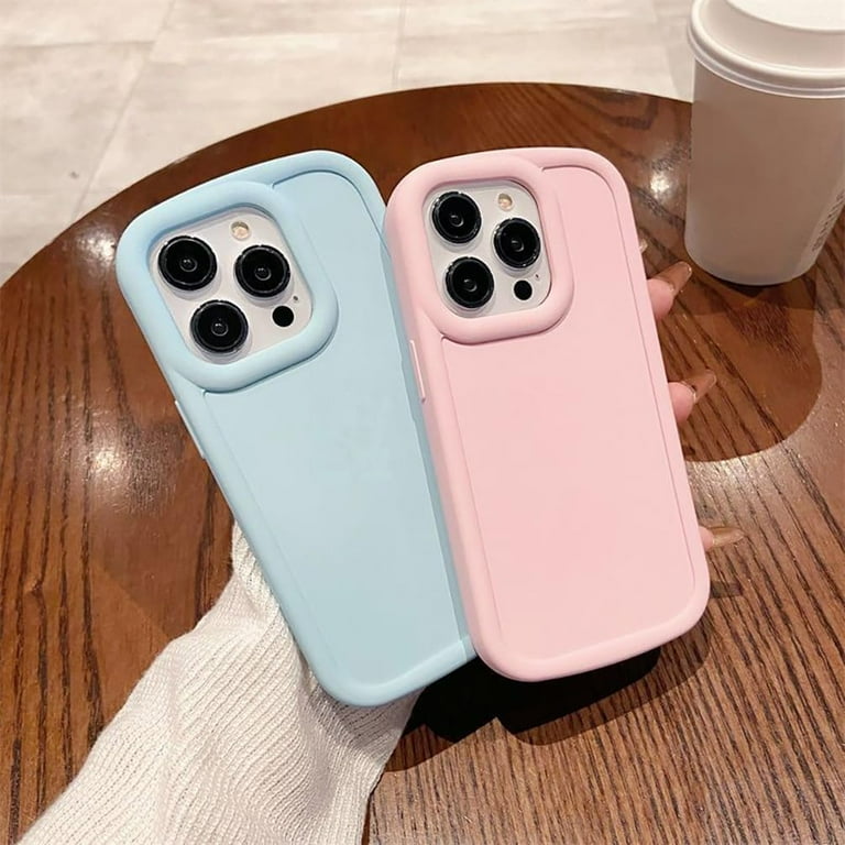 Miagon Marmo Cover per iPhone 15 Custodia Duro PC Silicone Bumper Ultra Slim Case con Motivo in Marmo Antiurto Cover per Ragazze