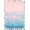 Pink Blue Gradient, Pattern 1, variant on ODIKA 8'x10' Washable Area Rug Non-Shedding, Easy Care, Gradient Fish Scale Ombre Seashell Border Mermaid Flowing Dynamic for King Size Bedroom Under Bed, Master Suite