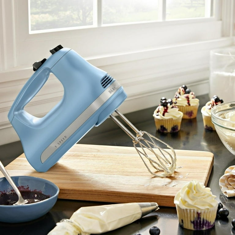 KitchenAid 5-Speed Ultra Power Hand Mixer | Blue Velvet