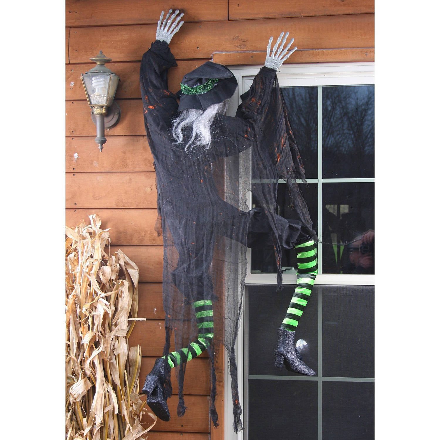 Lifelike Halloween Stuffed Dummy 6 ft Tall Life-Size Prop Poseable Decoration 