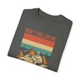 thumbnail image 3 of Hilarious Don't Follow Do Stupid's Thing Snowmobile Love Novelty Nostalgic Old-Fashion Vintages Enthusiast Unisex Garment-Dyed T-shirt, 3 of 4