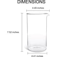 thumbnail image 3 of Stainless Steel French Press Coffee Maker, 34-Ounce, 8-Cup Replacement Carafe, 3 of 10