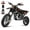 Black, variant on FRP FX40 40cc 4-Stroke Gas Powered Dirt Bike with Safety Kill Switch for young rides, Front & Rear Disc Brakes, EPA Certified, FX40-Ogemaw, Yellow, Max Model