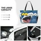 thumbnail image 3 of Fotbe Great White Shark Bolsa de Viaje para Playa - Resistente al Agua, Bolsa Tote de Gran Capacidad y Ligera con 7 Bolsillos para Mujeres y Hombres, 3 of 7