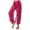 419-Hot Pink, variant on LIIPEE Girls Boys Harem Pants Solid Color Sequins Trim Stretch Elastic Waist Lantern Dance Pants Trousers Girls Breathable Hiking Pants,Blue,5-6 Years