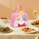 thumbnail image 4 of Lonchera, Bento Boxes Bolsa térmica Lonchera Bolsa portátil Bolsa conveniente Clase de trabajo Estudiantes Traen arroz Paquete Lonchera de papel de aluminio Lonchera Lonchera térmica, 4 of 5