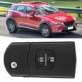 thumbnail image 4 of Ccdes Coque de Porte-Clés, Couverture de Porte-Clés, Étui de Porte-Clés à 2 Boutons Rabattable Compatible avec MAZDA 2 3 5 6 RX8 MX5 2B, 4 of 8