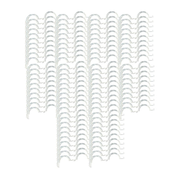 100x Trellis Clips Vegetables Tomatoes Vine Clips for Garden Climbing Plants White