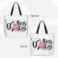 thumbnail image 2 of Fotbe Happy Mother's Day (3) Bolsa Tote con Estampado para Mujer, Bolsos con Cremallera, Bolsa de Hombro Casual de Gran Capacidad con Bolsillos Internos, 2 of 7