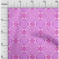 thumbnail image 2 of oneOone Viscose Jersey Fuschia Pink Fabric Asian Tie & Dye Craft Projects Decor Fabric Printed By The Yard 60 Inch Wide, 2 of 4