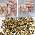 thumbnail image 5 of 100 Uds. Diamantes de imitación 3d para decoración de uñas, mezcla de múltiples formas, cristal brillante para uñas, decoración Diy, 5 of 5