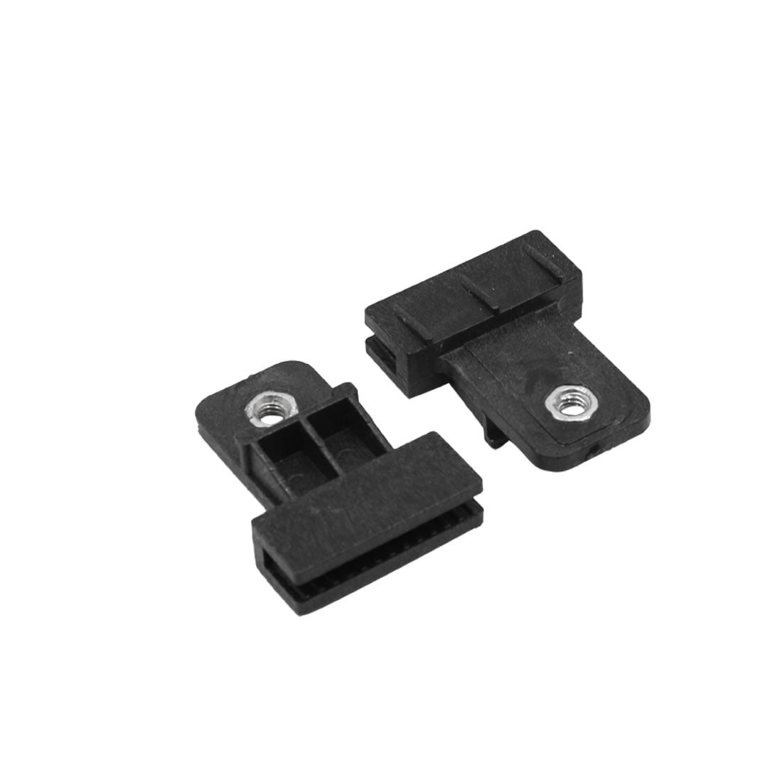 20Pcs Black Window Glass Channel Support Holder Retainer Clips 40 x 5mm