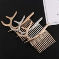 thumbnail image 2 of Gymnture christmas Christmas Antler Hair Accessory - Golden/Silver, 2 of 10
