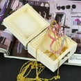 thumbnail image 2 of Wooden Jewelry Box Jewelry Storage Box Case Container with Lid, 2 of 7