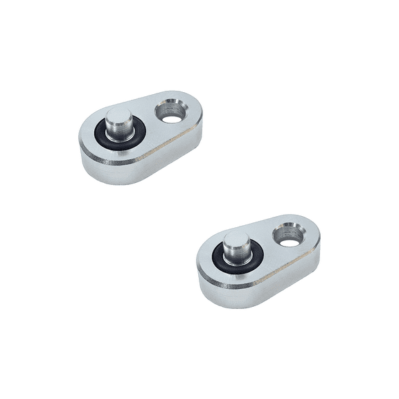 LS Steam Vent Coolant Crossover LS Throttle Body Bypass Cylinder Head Coolant System Air Blead Plug Plates Billet Fit for GM Chevrolet (Chevy) LSX LS1 LS3 LS2 LQ4 LQ9 LS6 L92 L99 L33 LR4 LM7