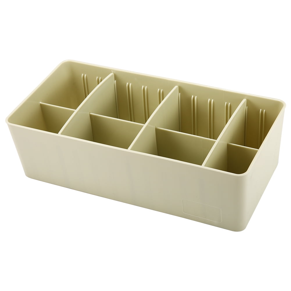 Plastic Storage Organizer Box with Removable Dividers Jewelry Earring