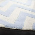 thumbnail image 2 of Safavieh Tapis de Transition Bleu Clair Cambridge - Rond 6', 2 of 3