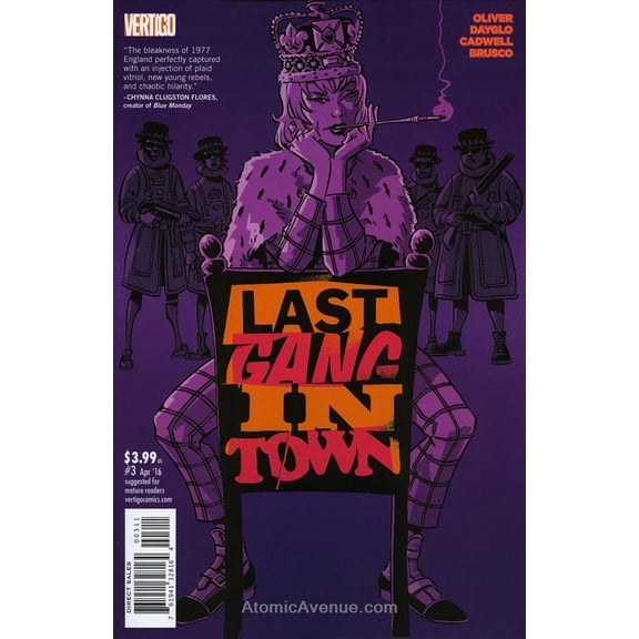 Last Gang In Town #3 VF ; DC/Vertigo Comic Book
