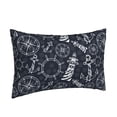 thumbnail image 2 of Haiem Pillowcase for Hair and Skin Queen - Anchor and Lighthouse Printed Soft Pillowcase with Envelope Closure-14"x20", 2 of 9