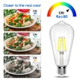 thumbnail image 2 of Lampara Foco Vintage Led Ahorrador St64 E27 8w 10pcs Blanco Frío, 2 of 7