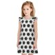 thumbnail image 1 of Fotbe Soccer Vestido de Dormir para Niñas de 3 a 10 Años, Mangas Cortas, Estilo Princesa, Pijama Camisón con Mangas Voladas-Large, 1 of 6