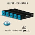 thumbnail image 3 of Nespresso Vertuo Next Coffee and Espresso Maker, Glossy Black, with Nespresso Vertuo Coffee Ice Leggero 50 Count Bundle, 3 of 6