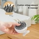 thumbnail image 4 of pstuiky Cepillo de champú para el cuero cabelludo con cerdas suaves para el cuidado del cuero cabelludo exfoliante de ducha para eliminar la caspa para uso en seco y húmedo para hombres, 4 of 7