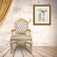 thumbnail image 3 of Wang, Melissa 15x18 Gold Ornate Wood Framed with Double Matting Museum Art Print Titled - Butterflies and Flowers III, 3 of 4
