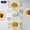 Gold, variant on 100Pcs Modern Round Charger Plates Set, Reusable Serving Plates 33*2cm/12.99*0.79in Black