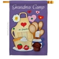 thumbnail image 2 of Breeze Decor 15055 Grandma Camp 2-Sided Vertical Impression House Flag - 28 x 44 in., 2 of 2