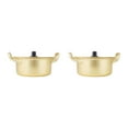 thumbnail image 3 of relayinert Sturdy Ramen Noodle Pot Non-stick And Multifunctional Sturdy And Durable Instant Noodle Pots gold 20cm 2Set, 3 of 6