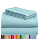 thumbnail image 1 of Luxclub Sábanas De 3 Piezas Con Bolsillos Profundos, Sábanas Bajeras Ajustables Para Niños, Lavables A Máquina, Ropa De Cama De Hotel, Suave Y Sedosa, Aqua Twin Xl, 1 of 8