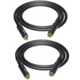 thumbnail image 2 of CESS-111-3f Puentes de preamplificador RCA Cable de conexión macho a macho Paquete de 2 (3 pies), 2 of 5