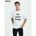 thumbnail image 3 of Me Weird Always Classic Men's Cotton T-Shirt, 3 of 9