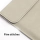 thumbnail image 5 of Methold Funda protectora para tableta Funda protectora Estuche de suministros de cuero Fuax Bolsa de inserción Bolsas ligeras para accesorios Computadoras de tableta Gris claro, 5 of 6