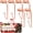 Rose Gold, variant on Mumup Christmas Mantle Stocking Holders Set of 6 - Upgrade Non-Slip Fireplace Hangers, Lightweight Metal Hooks for Christmas Party Decoration