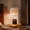 【Golden color】, variant on Flameless Candle Warmer Lamp - No Bulb Included: Adjustable Height And Dimmer with Amber, Black, Or Golden K9 Crystal Shade for Home Decor (Bulb Not Included)