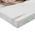 thumbnail image 2 of Ambesonne Animal Fitted Sheet, Scottish Fold Kittens, Twin XL Size, White and Grey, 2 of 3