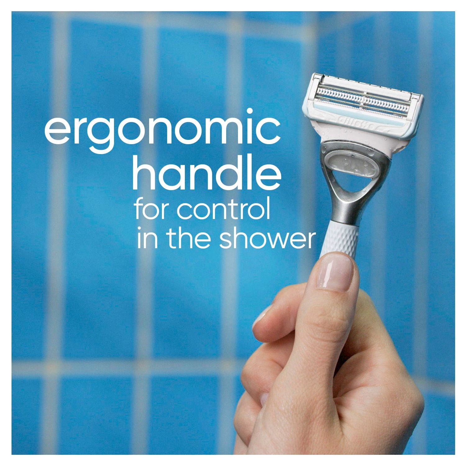 Gillette Venus for Pubic Hair and Skin, Women's Razor Blades, 4 Refills, 4 Refills