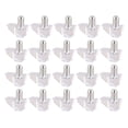 thumbnail image 1 of 5 mm Pin shelf support shelf studs strong support 20 pcs, Transparent, 1 of 8