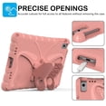 thumbnail image 2 of Dteck for iPad 9th 8th 7th Generation Case with Kickstand Butterfly Wings, Rugged Butterfly Kids iPad 10.2 Case Cover w/ Shoulder Strap for iPad 9th/8th/7th Gen (2021/2020 / 2019),Pink, 2 of 6