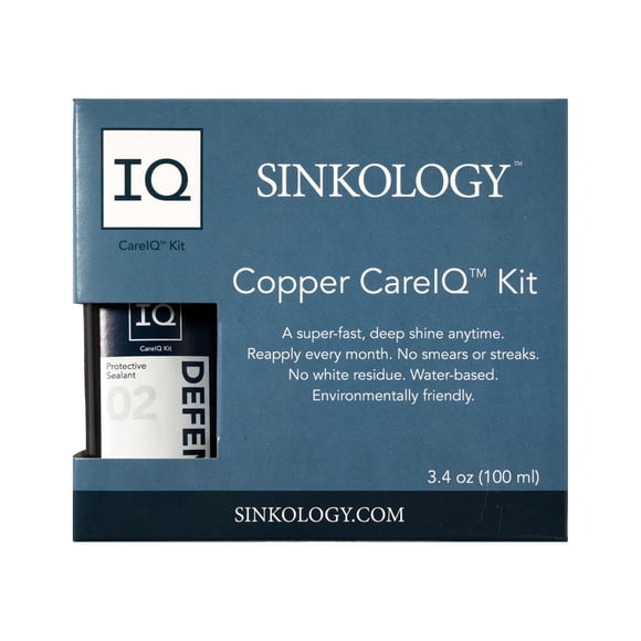 Kit de Cuidado Copper Care IQ SinkSense Sinkology 100ml