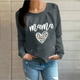 thumbnail image 4 of Xiulive Women Causal Maternity Nursing Sweatshirt Comfort Friendly Zip Breastfeeding Pullover Tops, 4 of 5