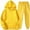 Yellow, variant on Patlollav Sweatshirts for Women 2022,Flash Picks 2Pcs Outfits Men's And Women's Sports Tracksuits Long Sleeve Hoodies Sweatshirt And Sweatpants Fall Winter Suit